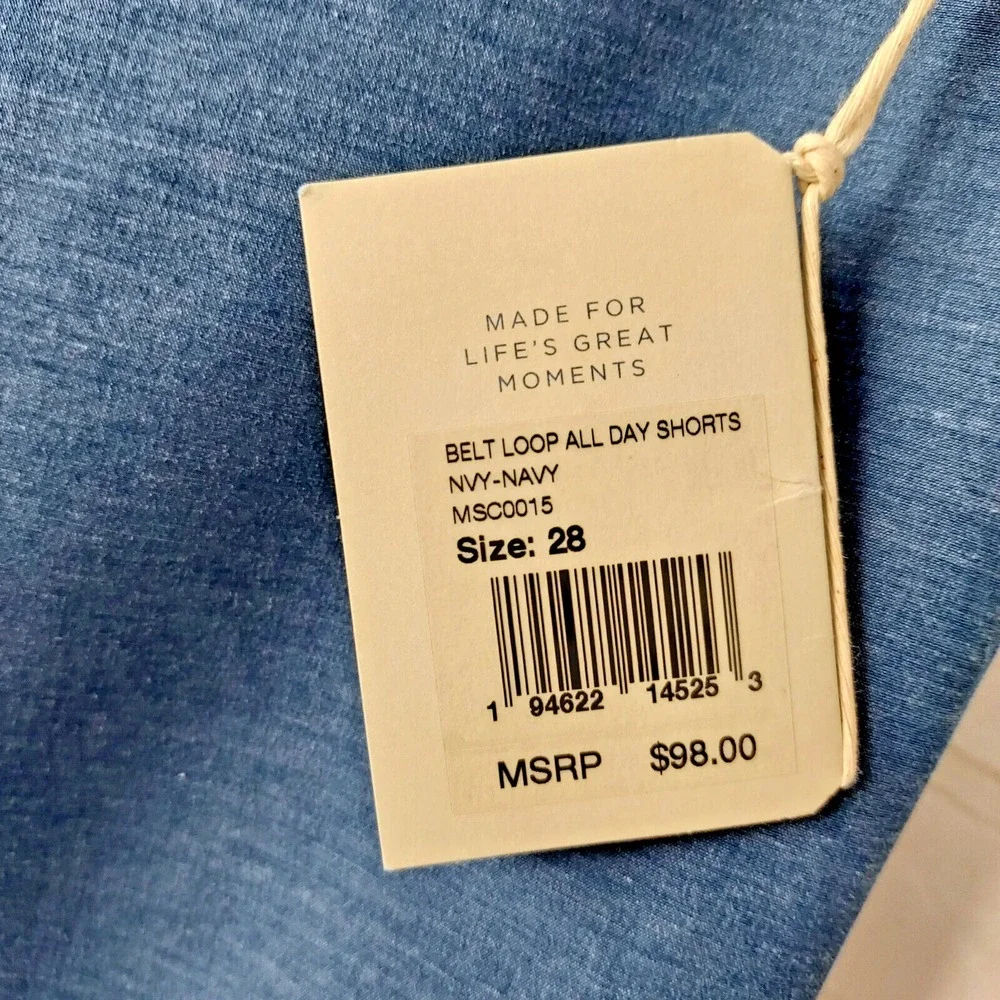 Faherty All Day Shorts Men's Size 28 X‎ 11